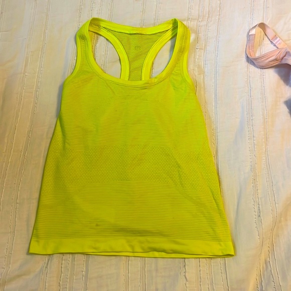 lululemon swiftly tech tank top highlight yellow - Picture 1 of 2